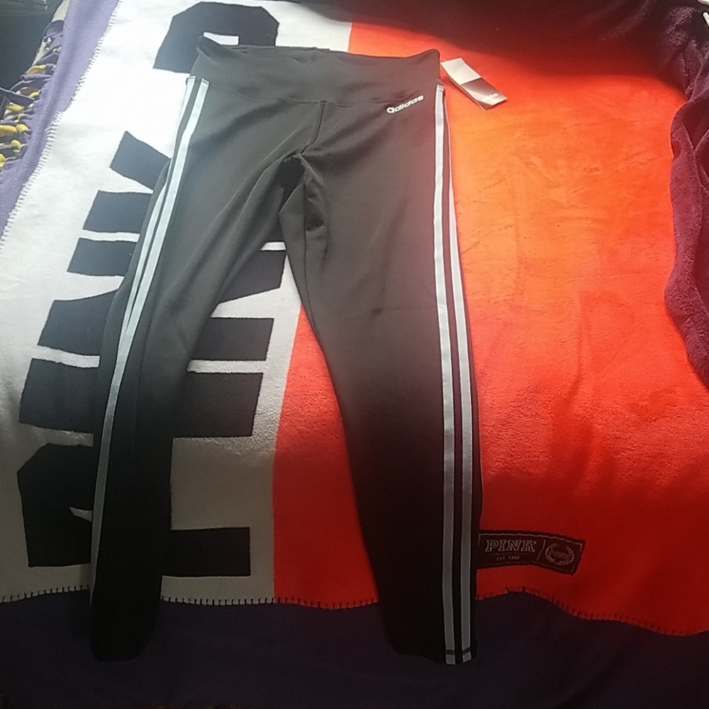 Black Adidas tights